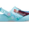 Crocs (PS) Frozen Printing Outdoor Flat Heel Sports Blue Sandals 207078-4O9 Crocs (PS) Frozen Printing Outdoor Flat Heel Sports Blue Sandals 207078-4O9