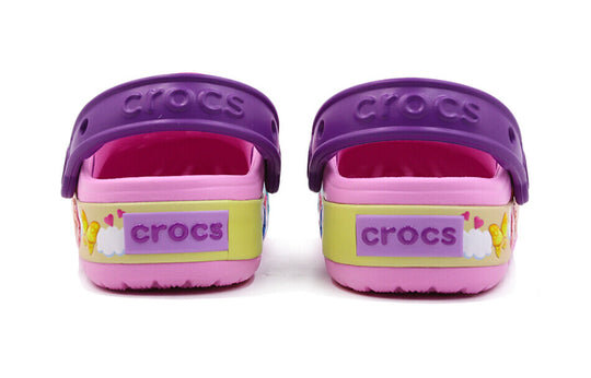 Crocs (PS) Funny Butterfly Outdoor Flat Heel Sports Pink Sandals 205649-6I2 Crocs (PS) Funny Butterfly Outdoor Flat Heel Sports Pink Sandals 205649-6I2