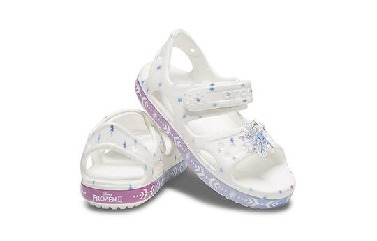 Crocs (PS) Funny Frozen White Sandals 206172-100 Crocs (PS) Funny Frozen White Sandals 206172-100