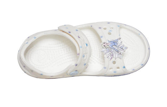 Crocs (PS) Funny Frozen White Sandals 206172-100 Crocs (PS) Funny Frozen White Sandals 206172-100