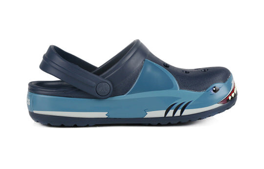 Crocs (PS) Funny Shark Beach Shoe Deep Blue 206159-410 Crocs (PS) Funny Shark Beach Shoe Deep Blue 206159-410