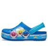 Crocs (PS) Funny Shark Small Crocs Outdoor Flat Heel Beach Sports Blue Sandals 206704-4JL Crocs (PS) Funny Shark Small Crocs Outdoor Flat Heel Beach Sports Blue Sandals 206704-4JL