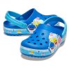 Crocs (PS) Funny Shark Small Crocs Outdoor Flat Heel Beach Sports Blue Sandals 206704-4JL Crocs (PS) Funny Shark Small Crocs Outdoor Flat Heel Beach Sports Blue Sandals 206704-4JL