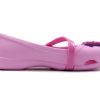 Crocs (PS) Lina Flat Small Casual Pink Sandals 205040-6I2