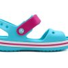 Crocs (PS) Small Crocs Beach ice blue Sandals 12856-4FV