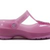 Crocs (PS) Small Crocs Pink Sandals 205044-6I2