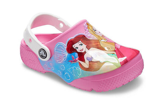 Crocs (PS) Small Crocs Spot Rose Pink Sandals 206272-669 Crocs (PS) Small Crocs Spot Rose Pink Sandals 206272-669