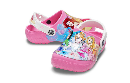 Crocs (PS) Small Crocs Spot Rose Pink Sandals 206272-669 Crocs (PS) Small Crocs Spot Rose Pink Sandals 206272-669