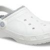 Crocs Ralen Outdoor Flat Heel Sports Unisex White Sandals 16244-11H