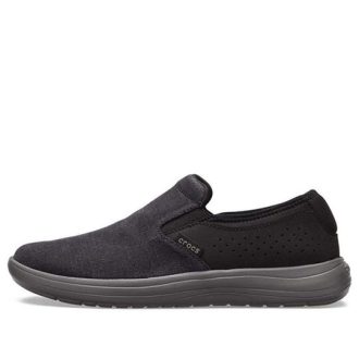 Crocs Reviva Shoe Black Gray “Black Grey” 206062-0DD
