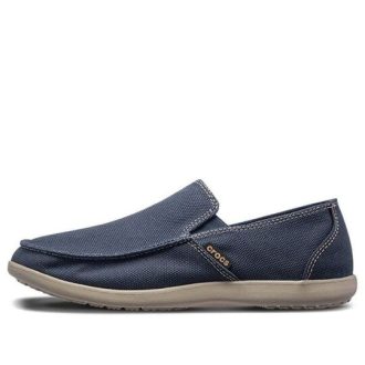 Crocs Santa Cruz Non-Slip Breathable Athleisure Casual Sports Shoe Deep Blue 202972-4BM