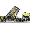 Crocs SmileyWorld x Classic Sandal “Black White” 207207-94S