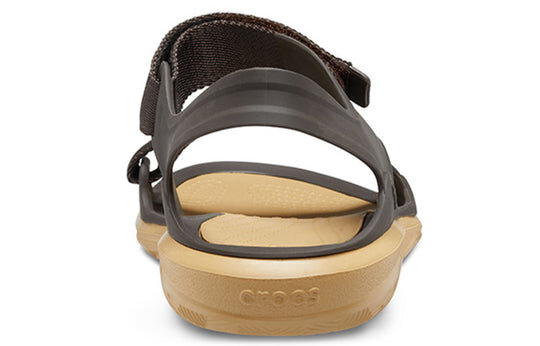 Crocs Swiftwater Light Cozy Sports Coffee Sandals 206526-2I1 Crocs Swiftwater Light Cozy Sports Coffee Sandals 206526-2I1
