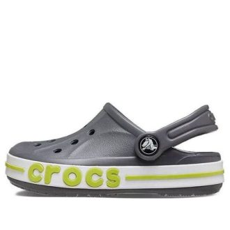 Crocs (TD) Crocs Bayaband Clogs “Grey White” 207018-OGX