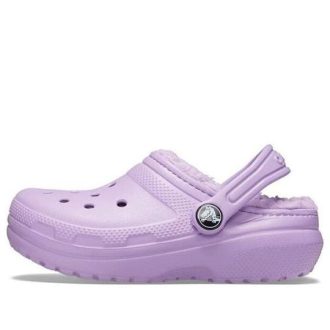 Crocs (TD) Crocs Classic Lined Clogs “Purple” 207009-5PR Crocs (TD) Crocs Classic Lined Clogs “Purple” 207009-5PR