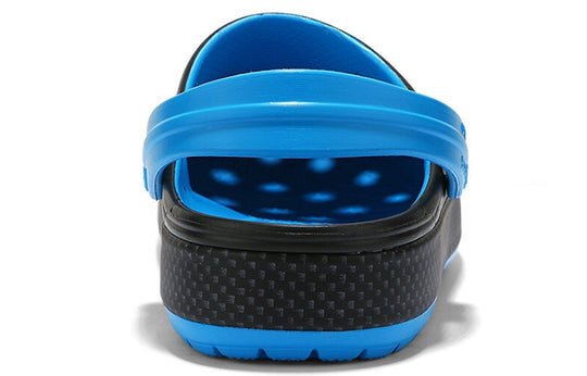 Crocs Wear-Resistant Lightweight Cozy Sports Unisex Black Blue Sandals “Black Blue” 205237-49S Crocs Wear-Resistant Lightweight Cozy Sports Unisex Black Blue Sandals “Black Blue” 205237-49S