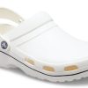 Crocs Wear-Resistant Non-Slip Sports Unisex White Black Sandals “White Black” 205883-126