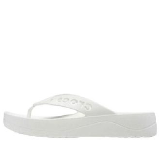 Crocs (WMNS) Baya Platform Flip-Flops “White” 208395-100