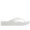 Crocs (WMNS) Baya Platform Flip-Flops “White” 208395-100
