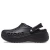 Crocs (WMNS) Baya Platform Lined Clog Sandals “Black” 208708-001