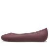 Crocs (WMNS) Brooklyn Flats “Dark Cherry” 209384-6WD