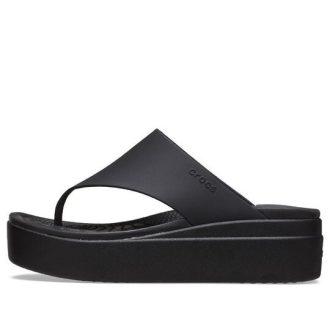 Crocs (WMNS) Brooklyn Flip “Black” 208727-001