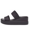 Crocs (WMNS) Brooklyn Lightweight Black Sandals 206219-060