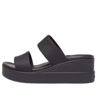 Crocs (WMNS) Brooklyn Lightweight Black Sandals 206219-060