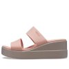 Crocs (WMNS) Brooklyn Lightweight Pale Pink Sandals 206219-6RL