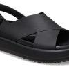 Crocs (WMNS) Brooklyn Luxe Cross Strap “Black” 209407-060