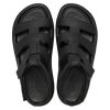 Crocs (WMNS) Brooklyn Luxe Gladiator Sandals “Black” 209557-060