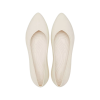 Crocs (WMNS) Brooklyn Pointed Flats “Cream White” 210169-160