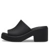 Crocs (WMNS) Brooklyn Slide Heels “Black” 209408-060