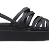 Crocs (WMNS) Brooklyn Strappy Black Sandals 206751-001