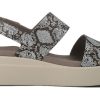 Crocs (WMNS) Brooklyn Thick Sole Casual Sandals Gray 206453-93T