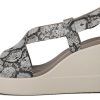 Crocs (WMNS) Brooklyn Thick Sole Gray Sandals “Gray” 206222-93T