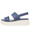 Crocs (WMNS) Brooklyn Thick Sole Sandals Blue Gray “Blue Grey” 206453-46K