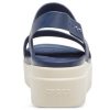 Crocs (WMNS) Brooklyn Thick Sole Sandals Blue Gray “Blue Grey” 206453-46K