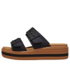 Crocs (WMNS) Brooklyn Woven Buckle Sandals “Black Brown” 209978-001