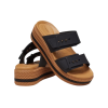 Crocs (WMNS) Brooklyn Woven Buckle Sandals “Black Brown” 209978-001