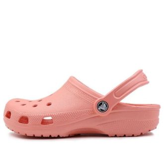 Crocs (WMNS) Classic Clog Outdoor Beach Sports Slippers Pink 10001-737 Crocs (WMNS) Classic Clog Outdoor Beach Sports Slippers Pink 10001-737