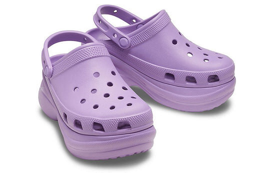 Crocs (WMNS) Classic clog Retro Crocs Outdoor Thick Sole Sports Purple Sandals 206302-5PR Crocs (WMNS) Classic clog Retro Crocs Outdoor Thick Sole Sports Purple Sandals 206302-5PR