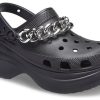 Crocs (WMNS) Classic Clog Retro Sandals Black Silver 206662-067