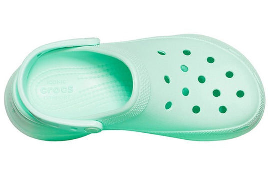 Crocs (WMNS) Classic Clog Retro Thick Sole Sandals Mint Green 206302-3TI Crocs (WMNS) Classic Clog Retro Thick Sole Sandals Mint Green 206302-3TI