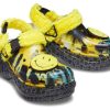Crocs (WMNS) Classic clog Smiling Face Stylish Flat Sports Yellow Sandals 207271-90H
