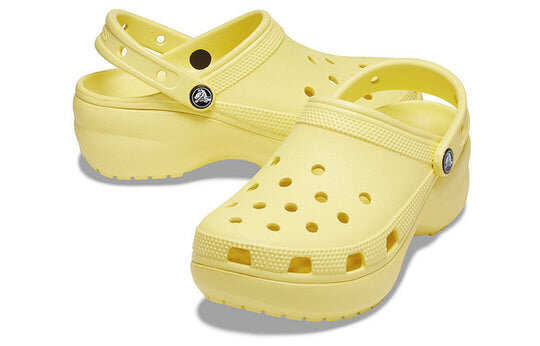 Crocs (WMNS) Classic clog Sports sandals “Yellow” 206750-7HD Crocs (WMNS) Classic clog Sports sandals “Yellow” 206750-7HD