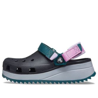 Crocs (WMNS) Classic Hiker Clog “Black Gey Teal” 206772-988
