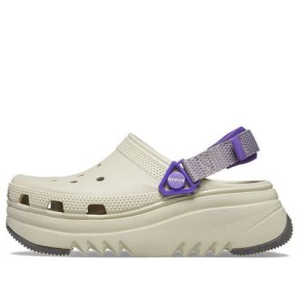 Crocs (WMNS) Classic Hiker Xscape Croslite Clogs “Beige Purple” 208365-2CF