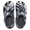 Crocs (WMNS) Classic Lined Clog Outdoor Sandals “Marbled White Black” 207180-103
