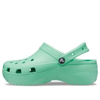 Crocs (WMNS) Classic Platform Clog “Jade Stone” 206750-3UG